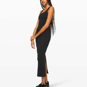Lululemon Its Rulu Tank Dress - NWT SZ 12 Black